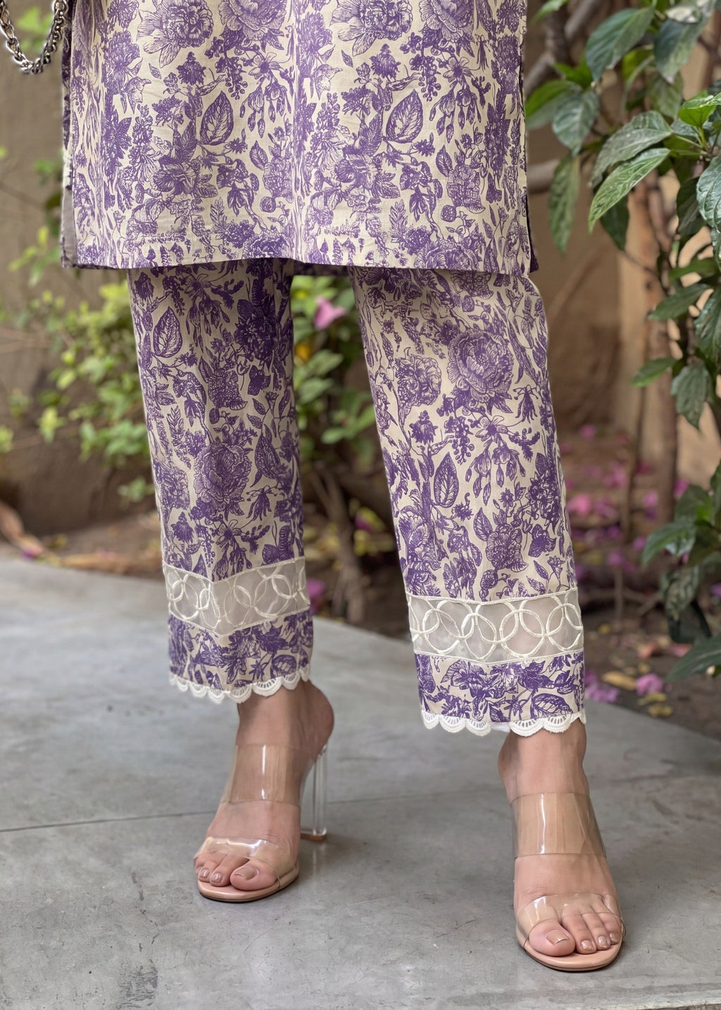 Printed Lawn 2-Piece Suit – Beige, Summer Wear