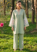 Embroidered V-Neck Lawn 2-Piece Suit – Green, Summer Wear