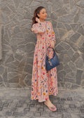 Textured Lawn 1-Piece – Pastel Pink, Summer Wear